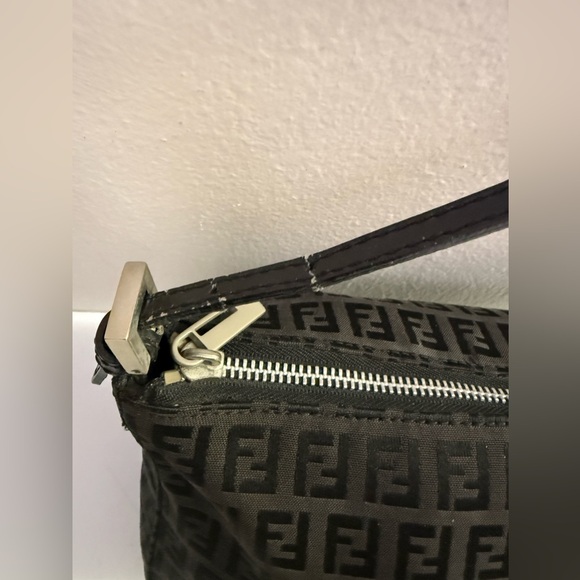 Vintage Fendi Mini Canvas Shoulder Bag - Picture 12 of 16